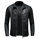 Campera de Cuero Slim para Hombres