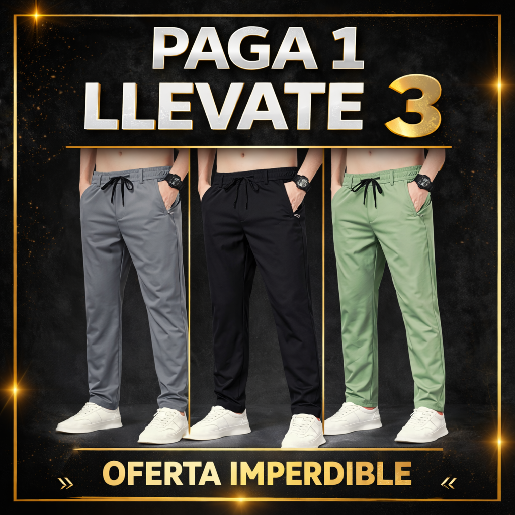 [COMPRÁ 1 Y LLEVATE 3] Pantalón Zenith™ de Seda Fría con Efecto Refrescante — Tecnología, Estilo y Confort Máximo en una sola prenda