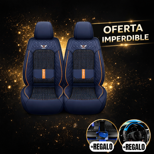 Axon Premium | Cubre Auto Universal en Cuero con Airbag y Regalos