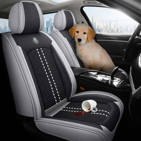 Funda universal para auto Turbo en cuero legítimo con Airbag + REGALOS