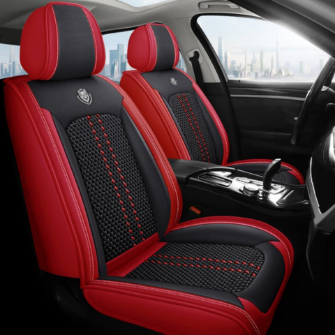 Funda universal para auto Turbo en cuero legítimo con Airbag + REGALOS