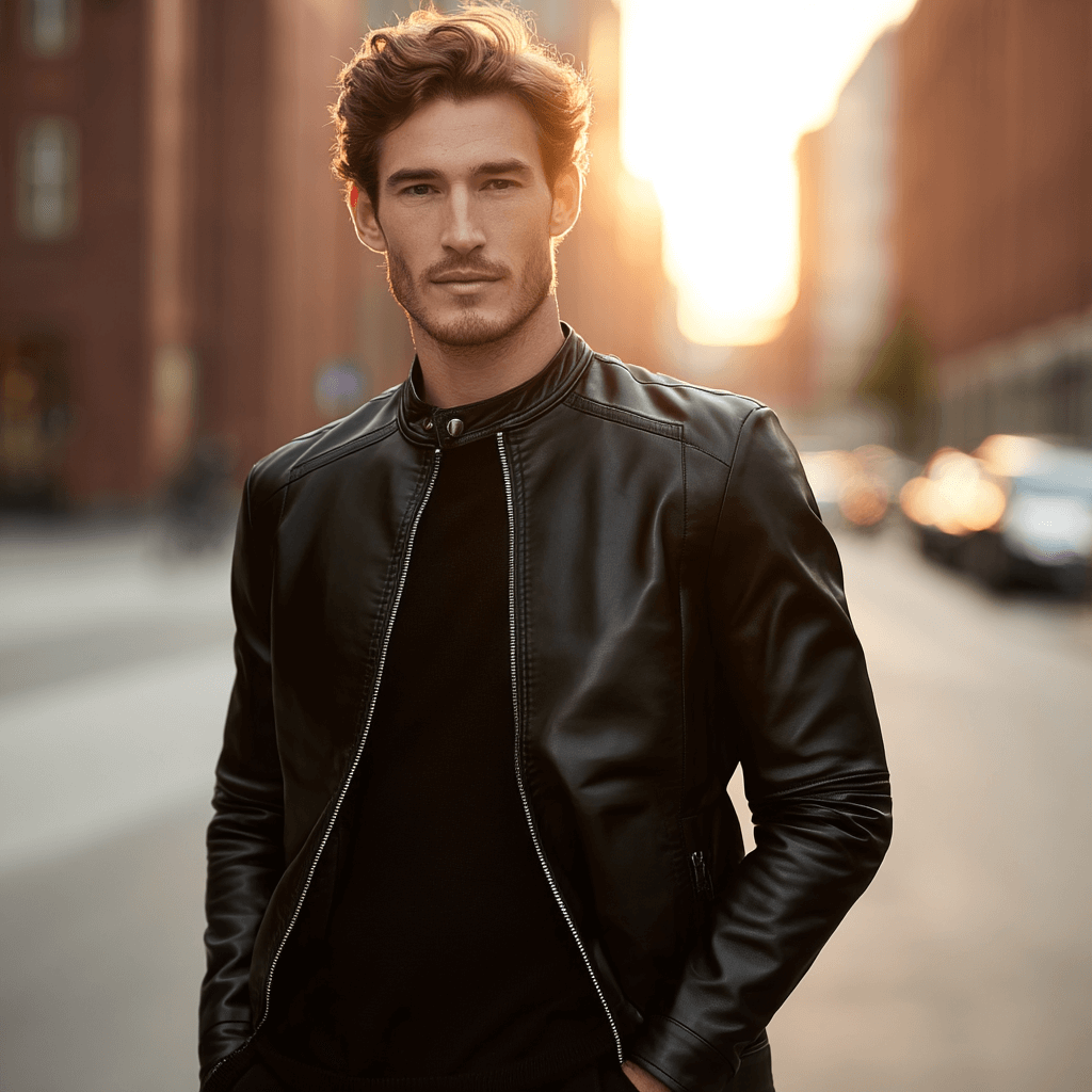 Campera Cuero genuino - Leon